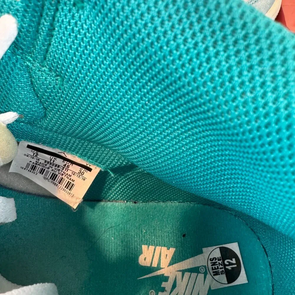 Jordan 1 Light Aqua Reps - Picture 2 of 10